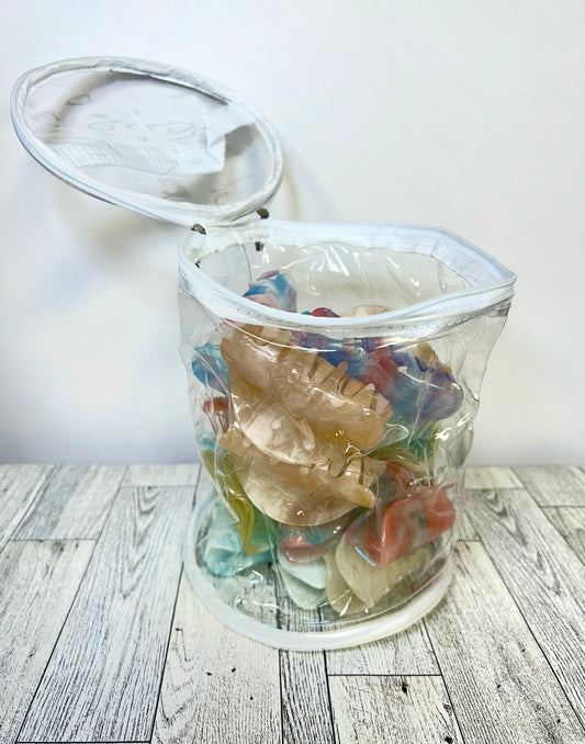 Round It Up Clear Pouch