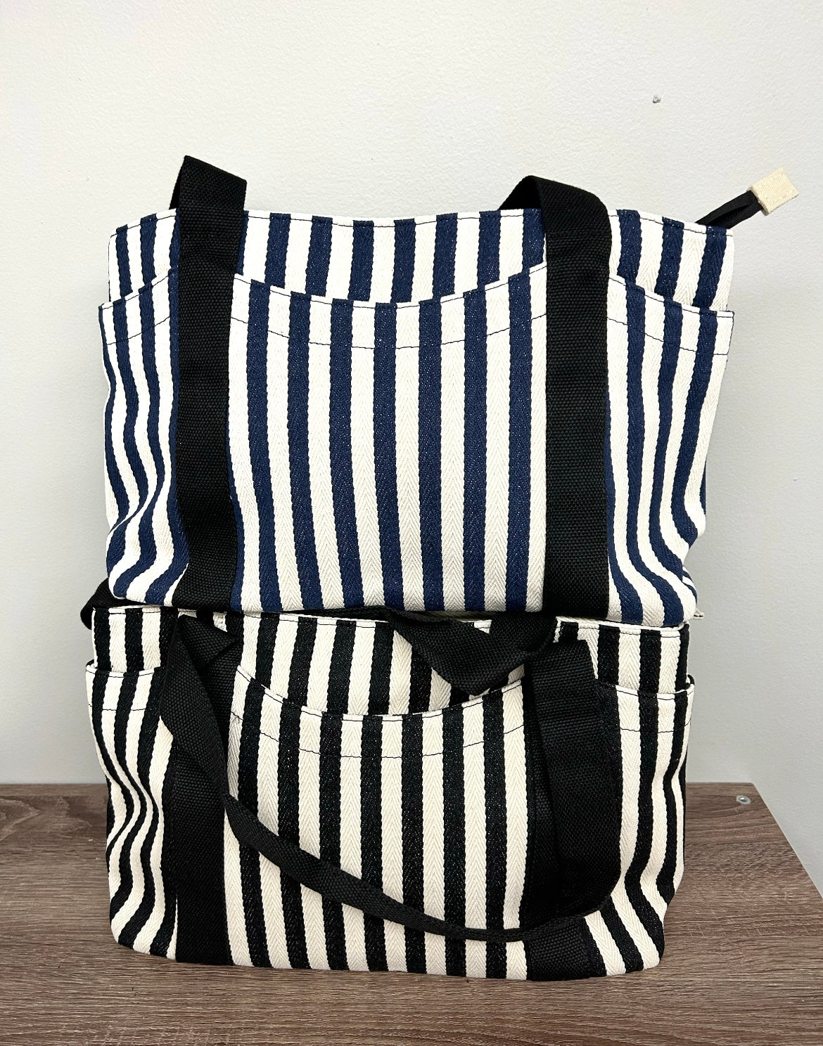 Striped Tote Bag