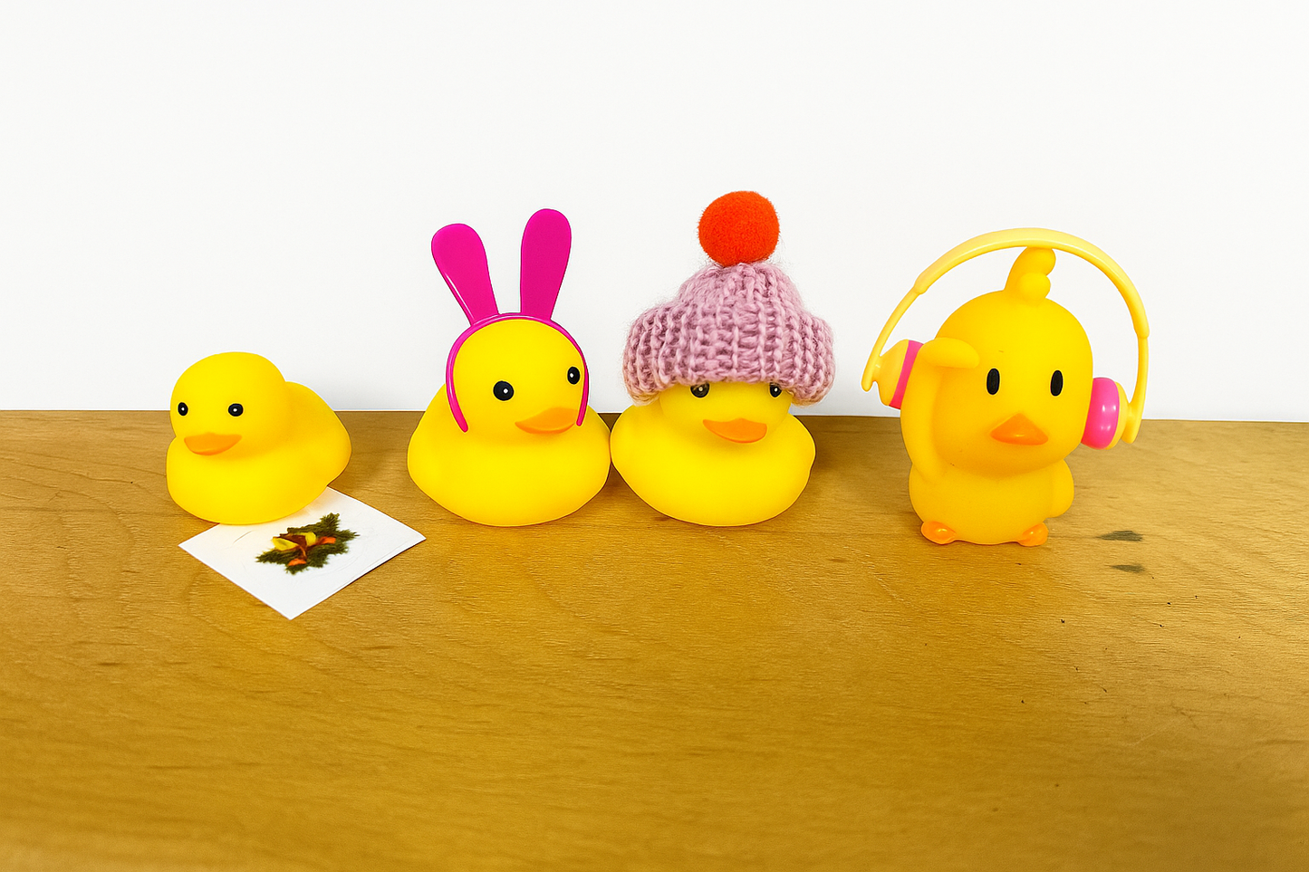 Quirk & Quack 4 Piece Rubber Duck Set
