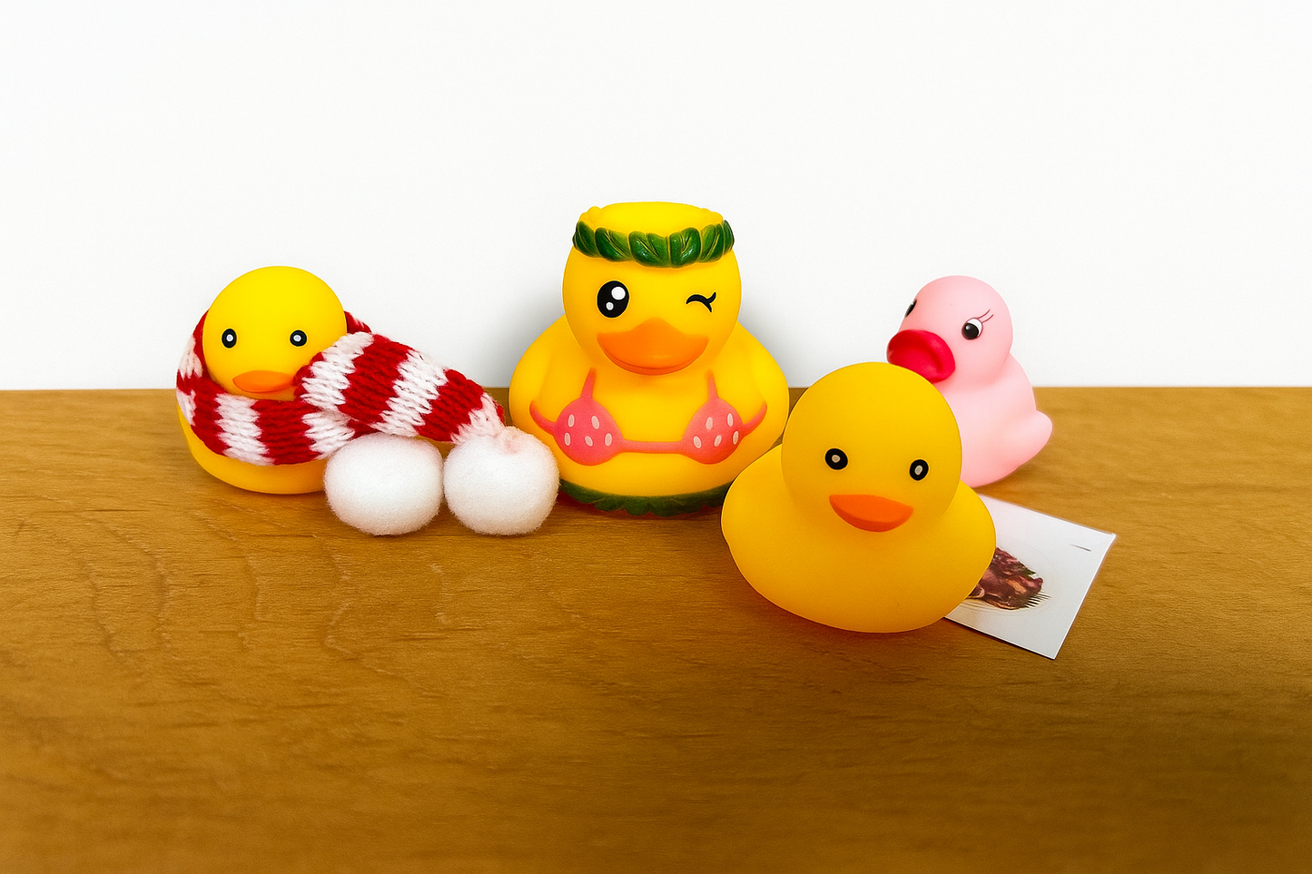 Quirk & Quack 4 Piece Rubber Duck Set