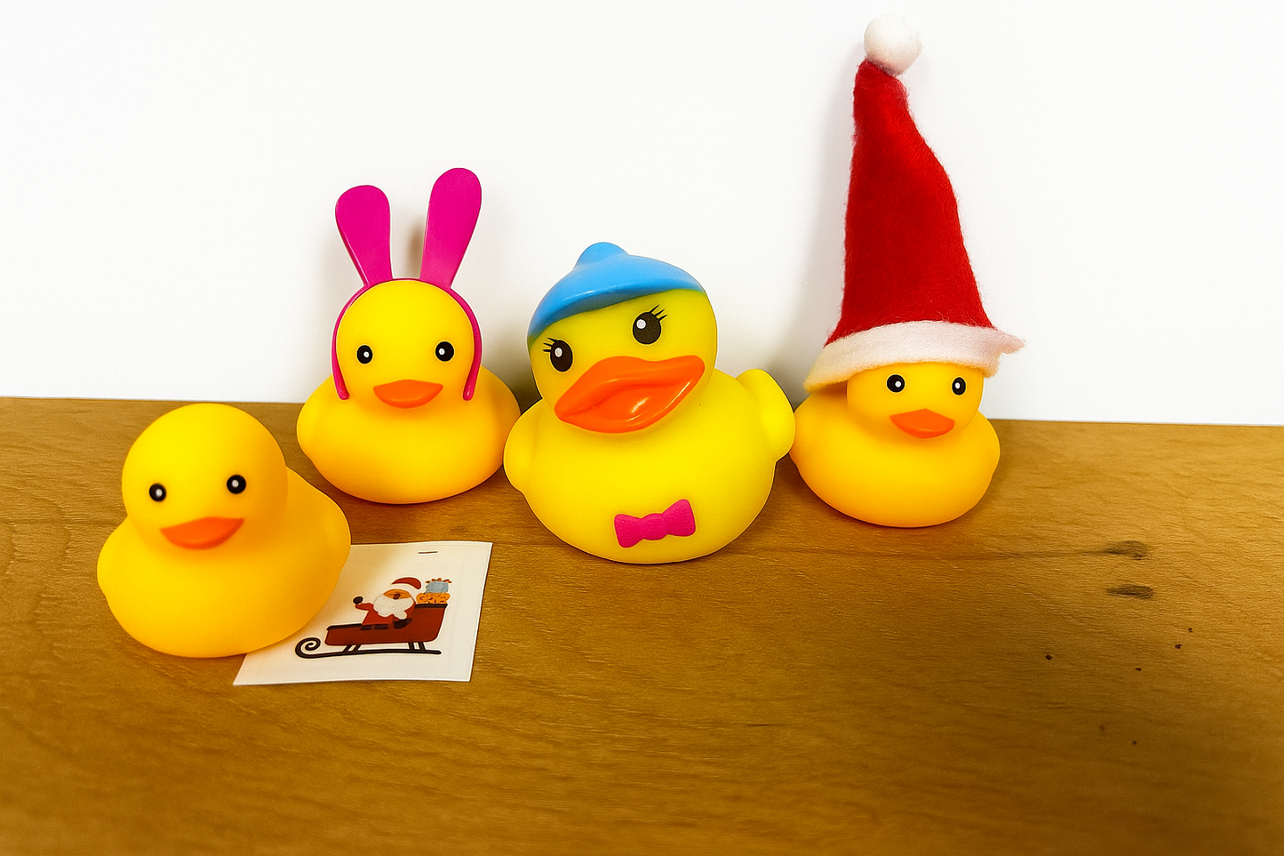 Quirk & Quack 4 Piece Rubber Duck Set