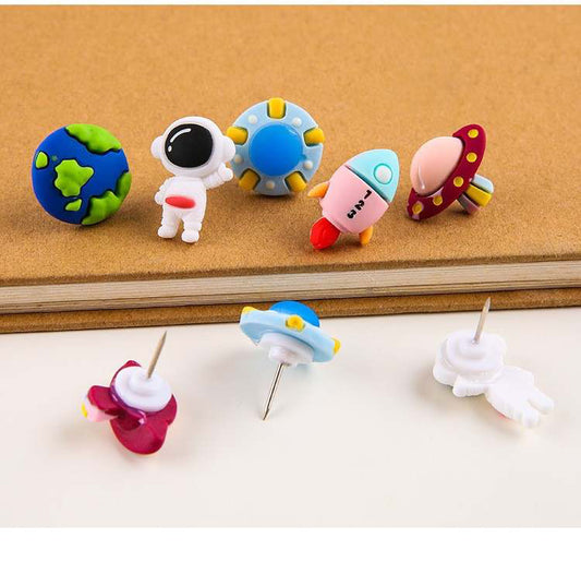 Space Push Pins