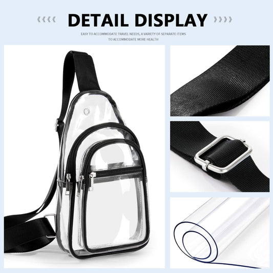 Clear crossbody