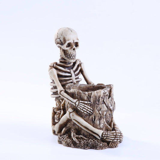 Skeleton Pen Holder