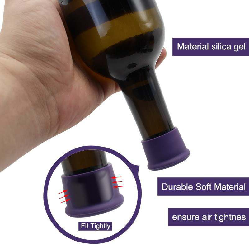 Super Silicone Wine Bottle Caps