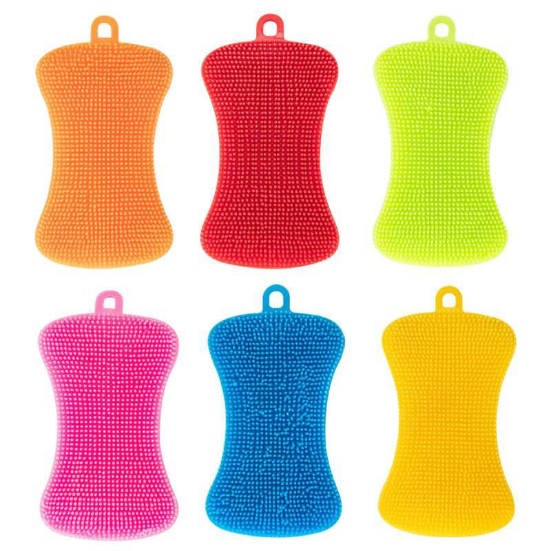 Silicone Sponge Set of 6