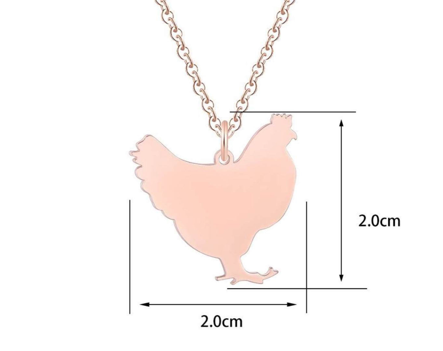 Charming Chicken Necklace