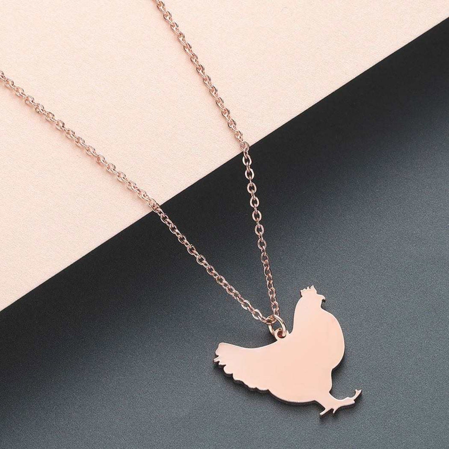 Charming Chicken Necklace