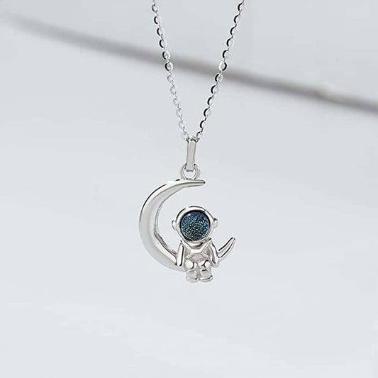 Man on the Moon Necklace