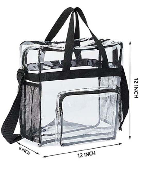 Clear carry all bag