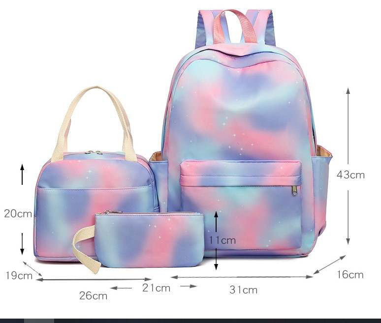 3 Piece Back to School Set