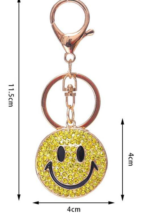 Smile face keychain