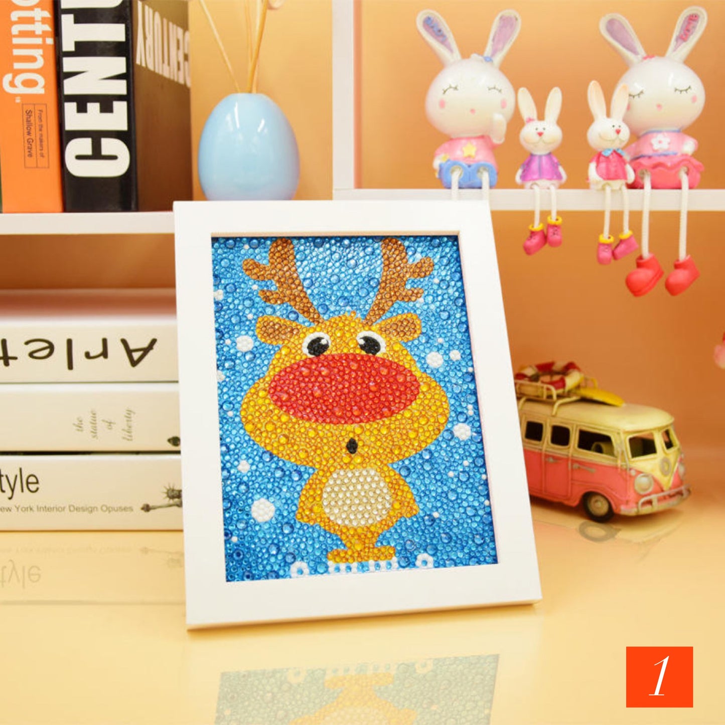 Kids Christmas Themed Diamond Painting