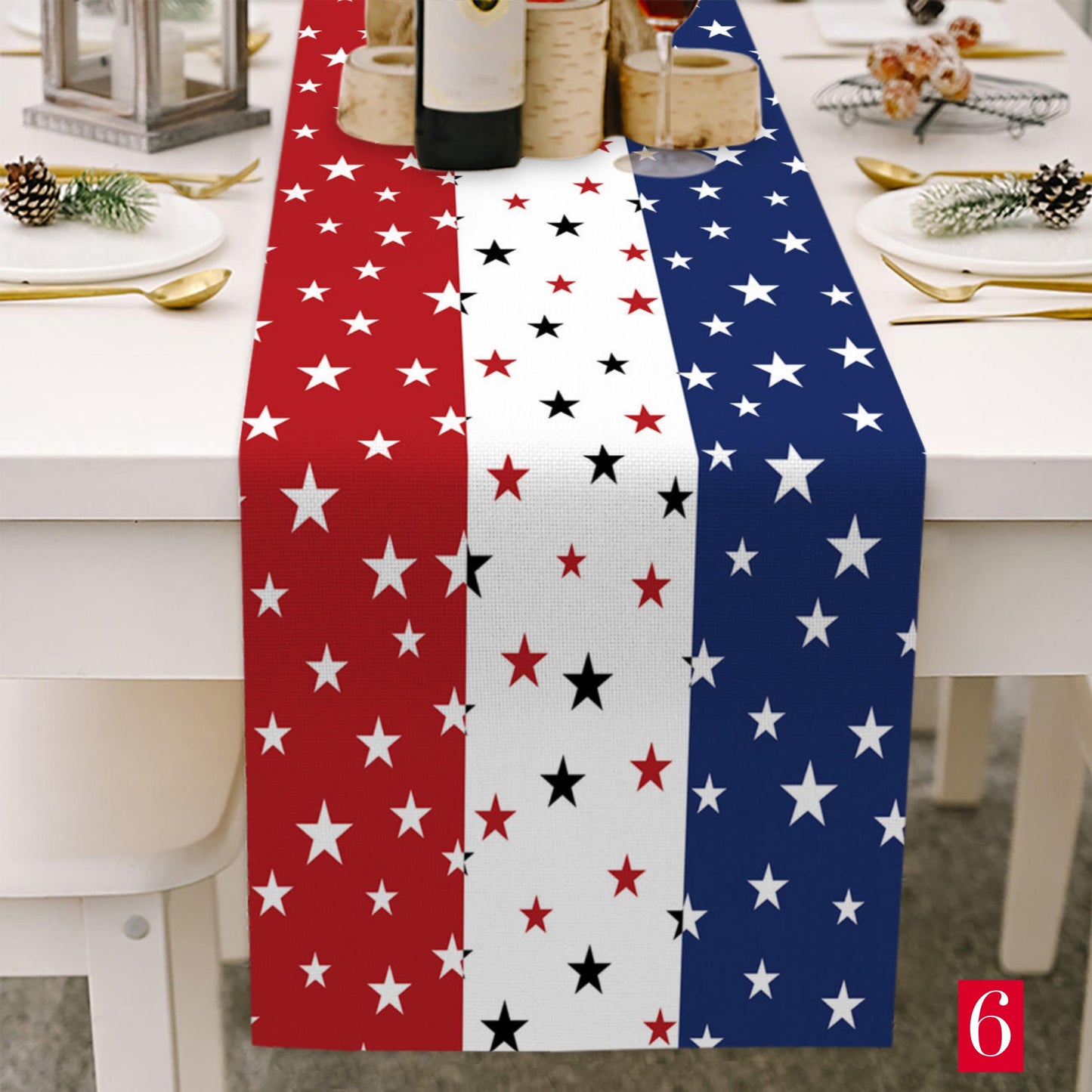 July 4th Themed Table Runners