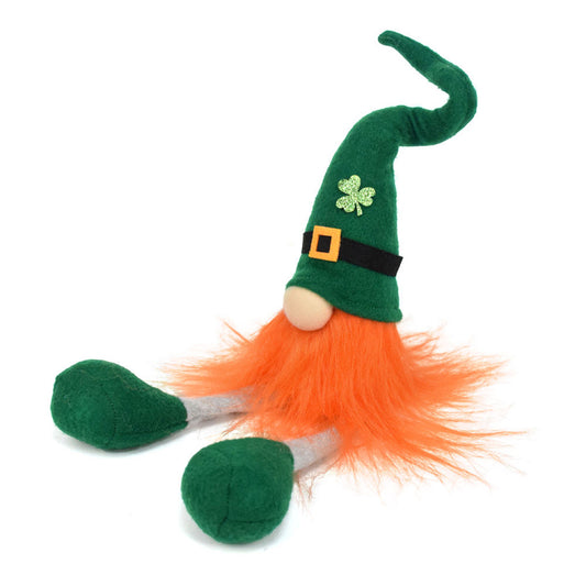 Sitting St. Patricks Gnome
