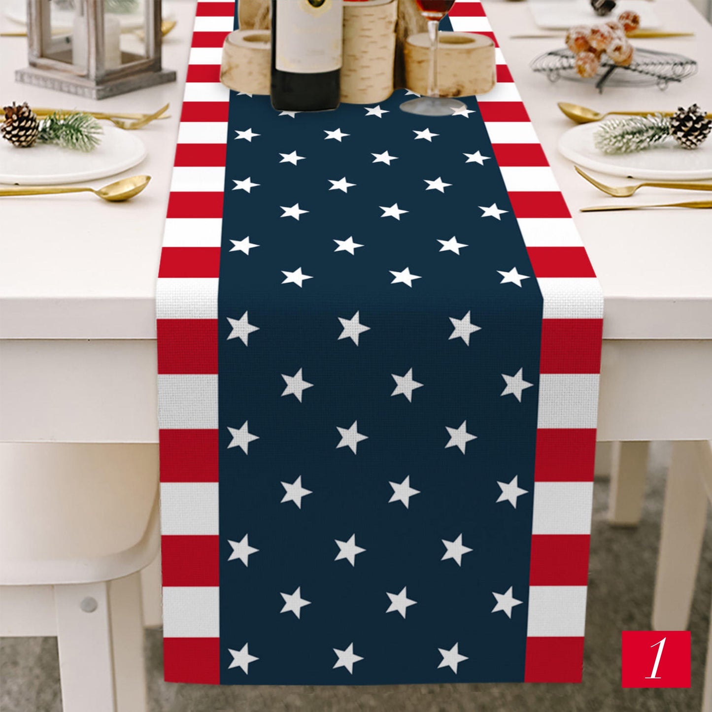 July 4th Themed Table Runners