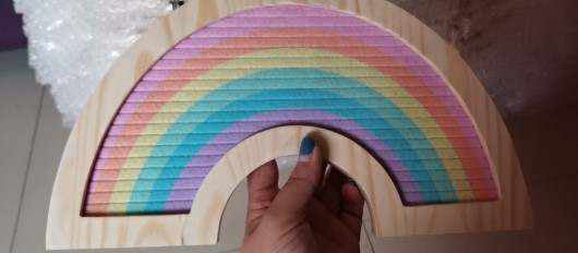 Rainbow Felt Letter Board