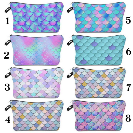 Assorted Mermaid Zips