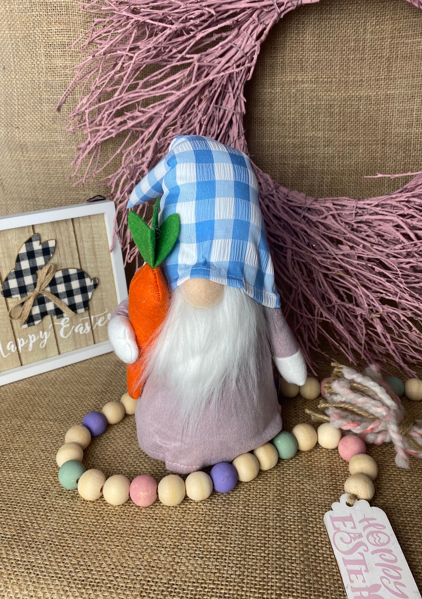 Carrot Easter Gnome