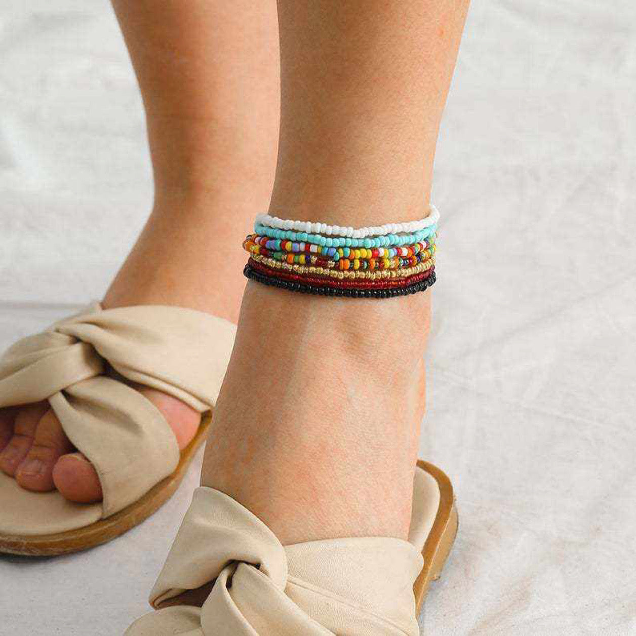 Beaded Anklet