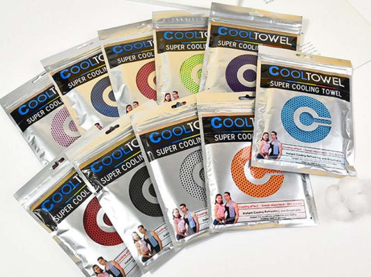 Assorted Color Cooling Towels Assorted
