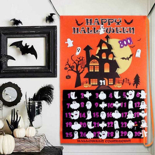 Totally Awesome Felt Advent Halloween Calendar