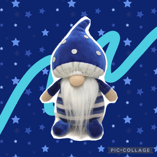 Billy The Blue Mushroom Gnome