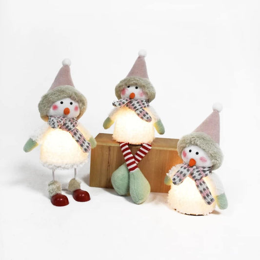 Light up Snowman Friends